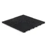Dalle de garage clipsable - Noir - Effet Damier, Polypropylène 40x40cm