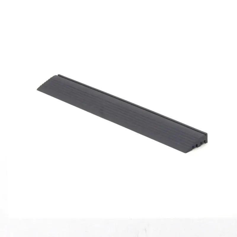 Rampe de finition mâle – Gris Anthracite – Accessoire pour dalles clipsables 40×40 cm