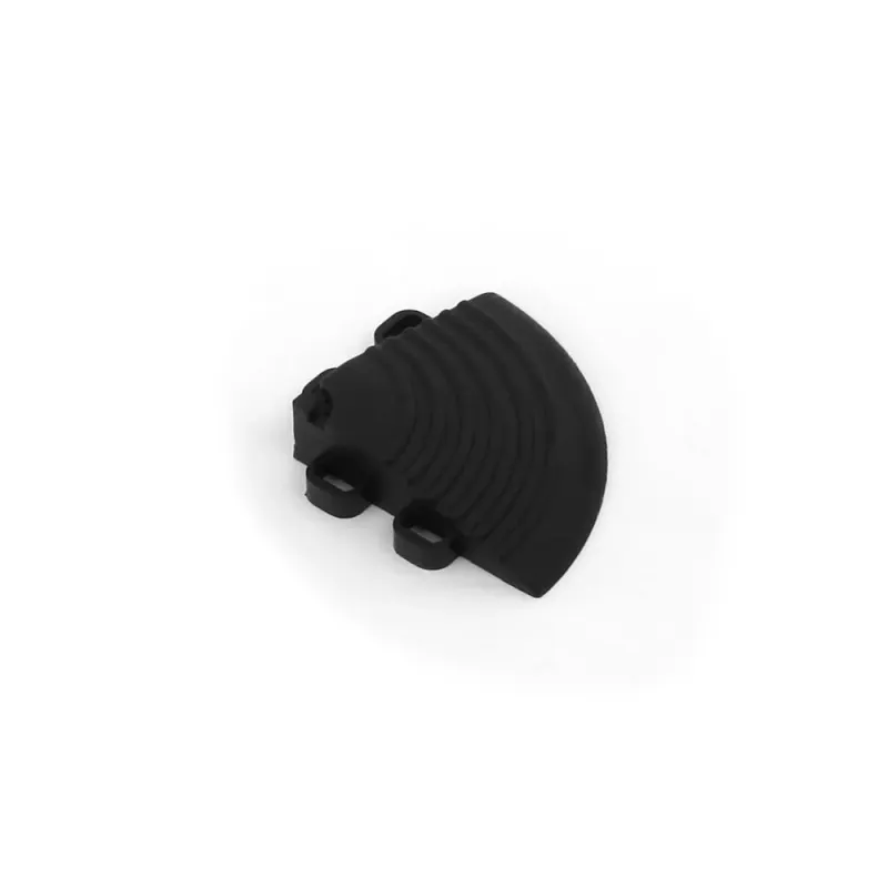 Angle de finition – Noir – Accessoire pour dalles clipsables 40×40 cm