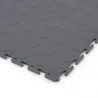 Dalle d'atelier pleines PVC série FACTORY – Gris Anthracite – 498×498×6,5mm