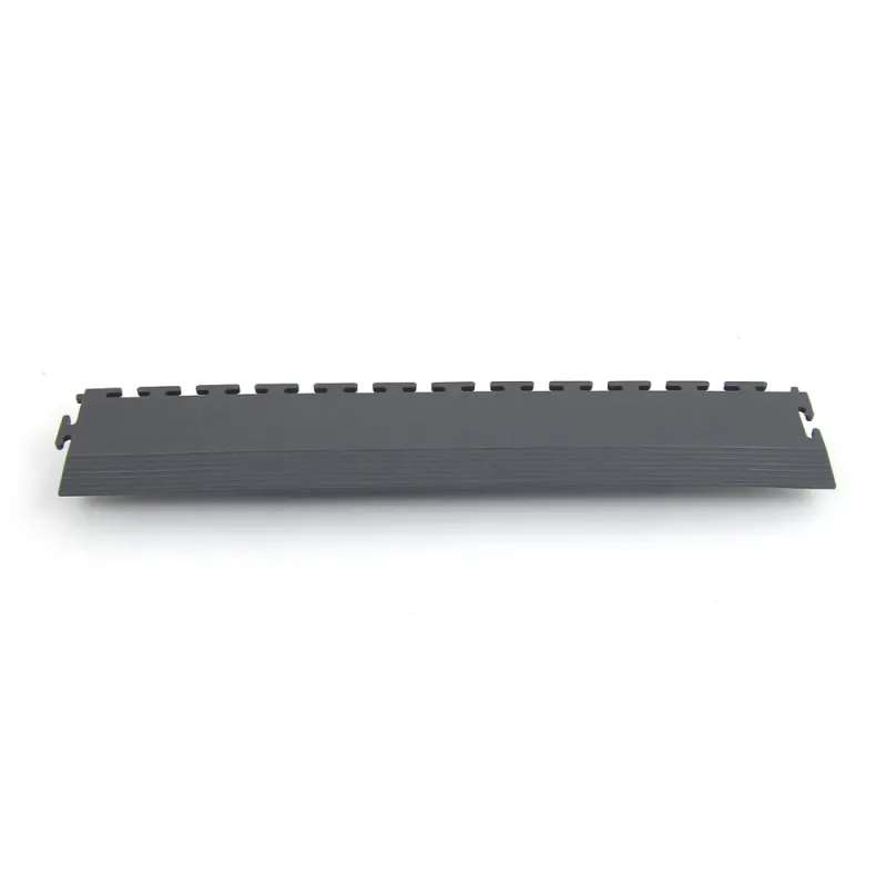 Dalle d'atelier pleines PVC série FACTORY – Gris Anthracite – 498×498×6,5mm