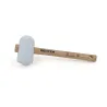 Maillet caoutchouc blanc avec manche bois - CLIC and dalle