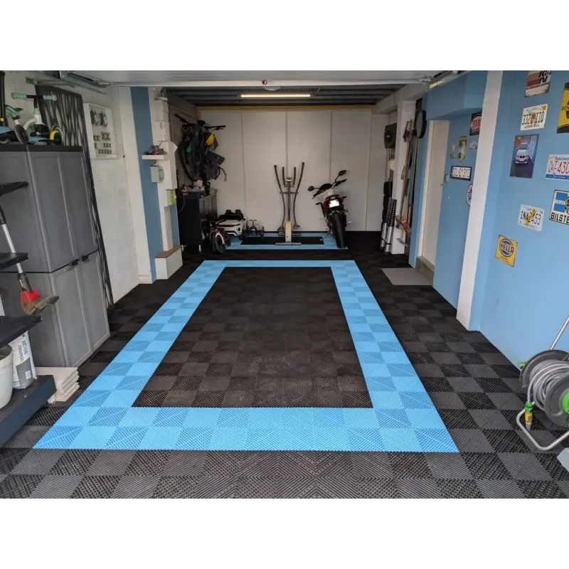 Dalle de garage noir et bleu clair puy de dome dpt 63
