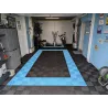 Dalle de garage noir et bleu clair puy de dome dpt 63