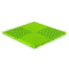 Dalle de garage clipsable – Vert Vif – Effet Damier, Polypropylène 40x40cm