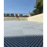Dalle de terrasse clipsable gris clair Haute Loire 43
