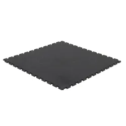 Dalle PVC clipsable noire 498x498x6,5 mm | FACTORY-PLANE