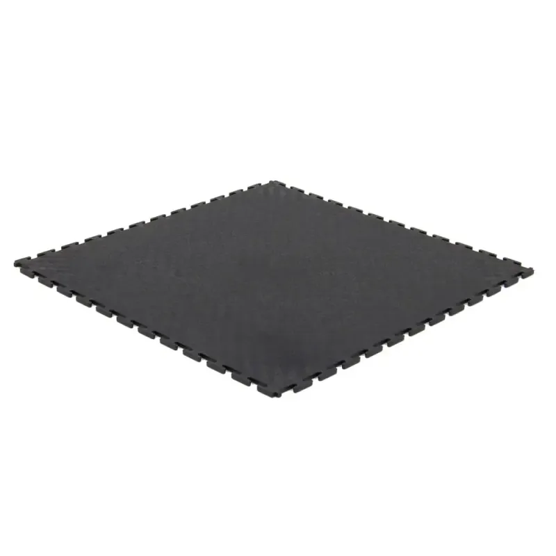 Dalle PVC clipsable noire 498x498x6,5 mm | FACTORY-PLANE