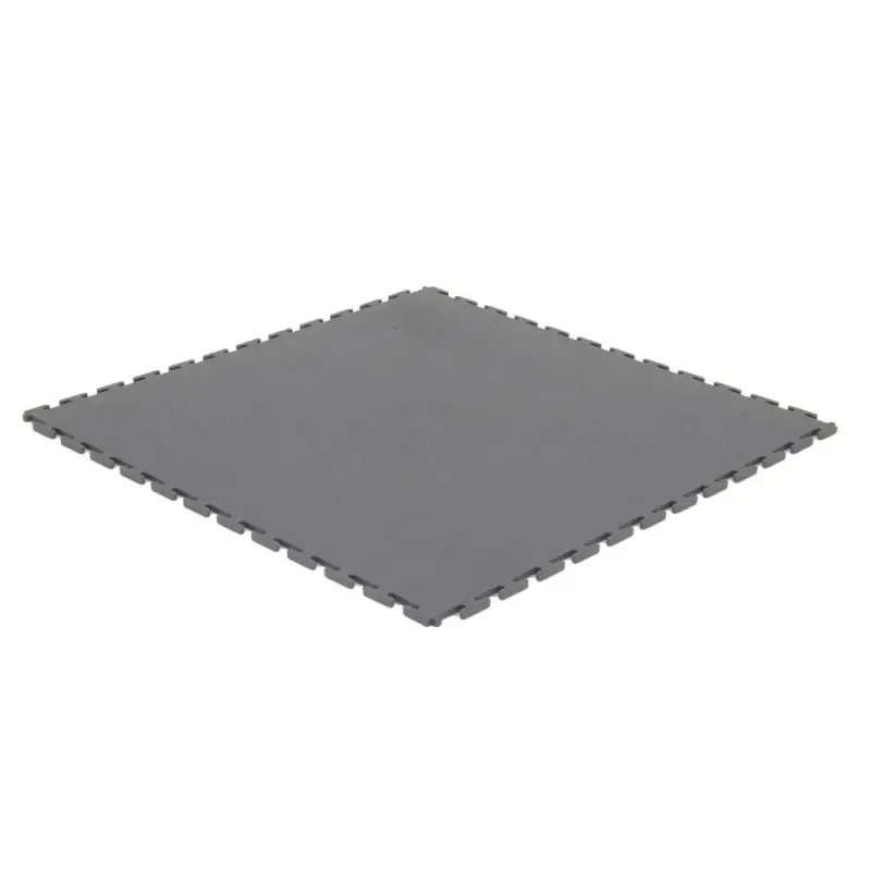 Dalle PVC clipsable gris anthracite 498x498x6,5 mm | FACTORY-PLANE
