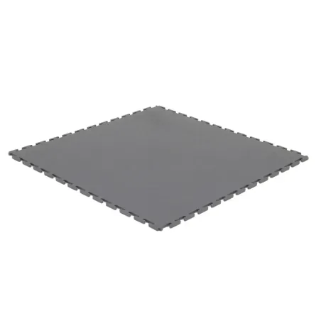 Dalle PVC clipsable gris anthracite 498x498x6,5 mm | FACTORY-PLANE
