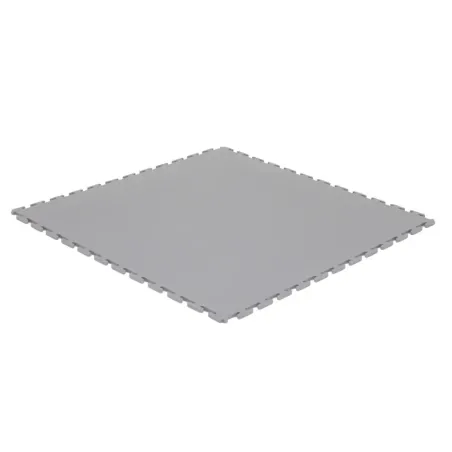 Dalle PVC clipsable gris clair 498x498x6,5 mm | FACTORY-PLANE