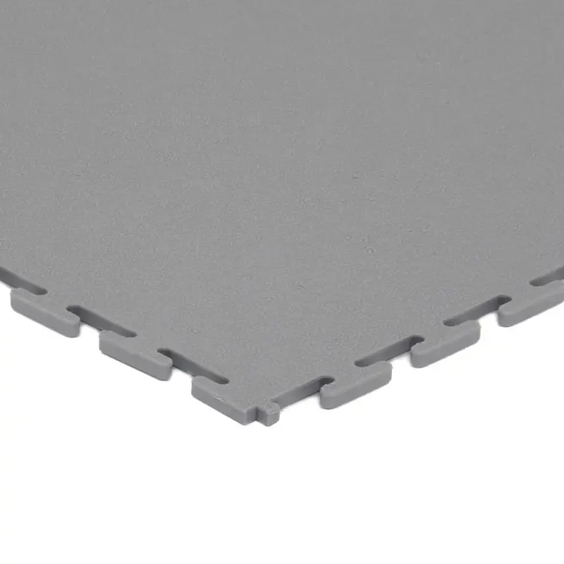 Dalle PVC clipsable gris clair 498x498x6,5 mm | FACTORY-PLANE
