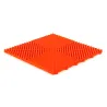 Dalle de garage clipsable CLASSIC – Orange – Effet Damier, Polypropylène 40x40cm