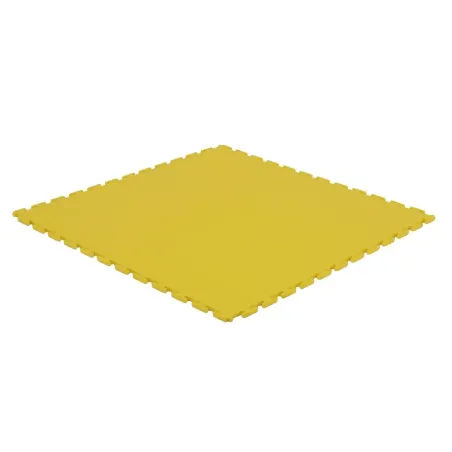 Dalle PVC clipsable jaune 498x498x6,5 mm | FACTORY-PLANE