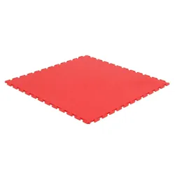 Dalle PVC clipsable rouge 498x498x6,5 mm | FACTORY-PLANE