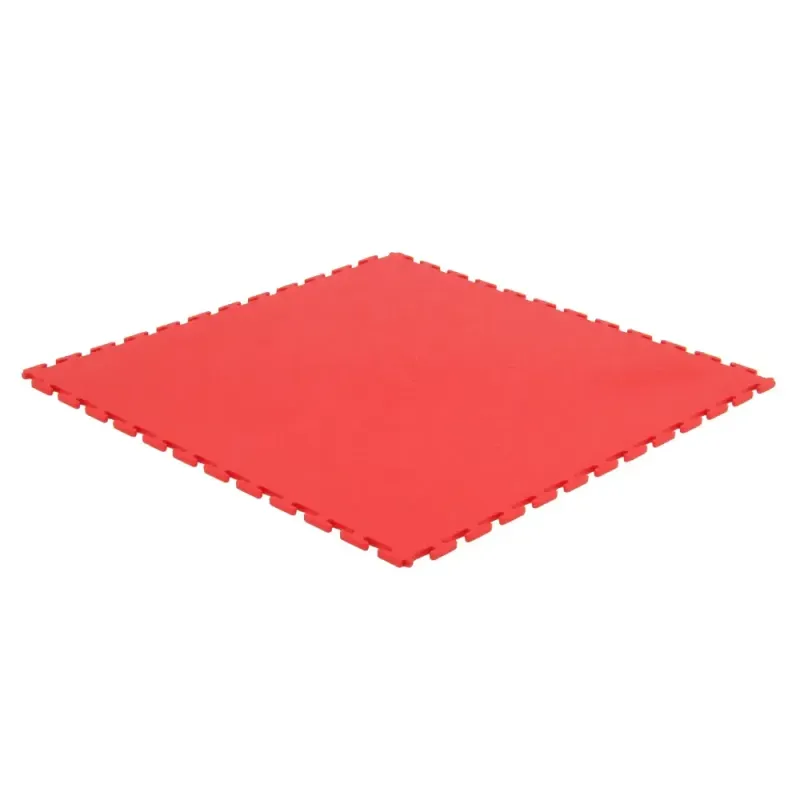 Dalle PVC clipsable rouge 498x498x6,5 mm | FACTORY-PLANE