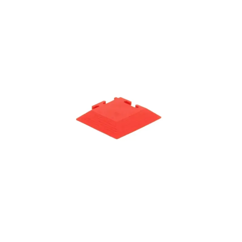 Angle PVC FACTORY rouge | CLIC & dalle