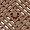 Dalle de garage clipsable - Brun - Effet Damier, Polypropylène 40x40cm