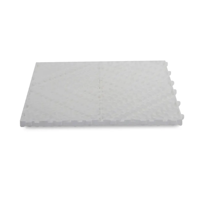 Dalle de garage clipsable CLASSIC – Blanc – Effet Damier, Polypropylène 40x40cm
