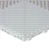 Dalle de garage clipsable CLASSIC – Blanc – Effet Damier, Polypropylène 40x40cm