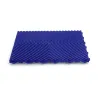 Dalle de garage clipsable – Bleu Foncé – Effet Damier, Polypropylène 40x40cm
