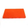Dalle de garage clipsable CLASSIC – Orange – Effet Damier, Polypropylène 40x40cm