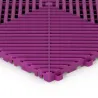 Dalle de garage clipsable CLASSIC – Violet – Effet Damier, Polypropylène 40x40cm