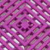 Dalle de garage clipsable CLASSIC – Violet – Effet Damier, Polypropylène 40x40cm