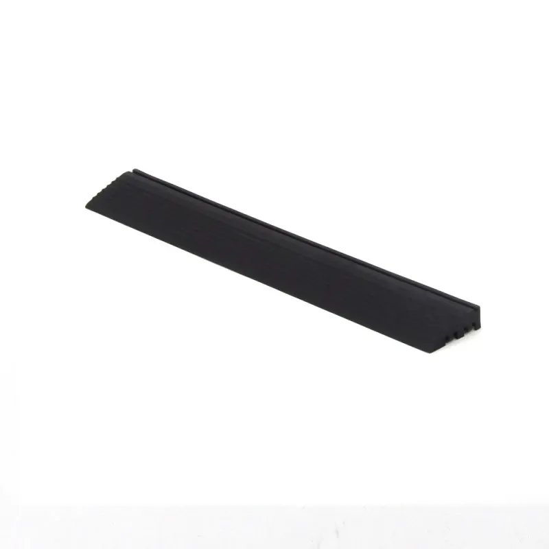 Rampe de finition femelle – Noire – Accessoire pour dalles clipsables 40×40 cm