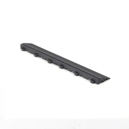 Rampe de finition femelle – Gris Anthracite – Accessoire pour dalles clipsables 40×40cm