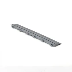 Rampe de finition femelle – Gris Clair – Accessoire pour dalles clipsables 40×40cm