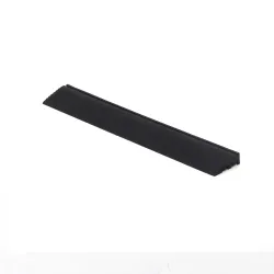 Rampe de finition mâle – Noire – Accessoire pour dalles clipsables 40×40 cm